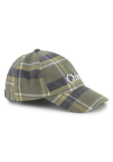 Cappello da baseball a quadri CHLOE' KIDS | C20682Z67